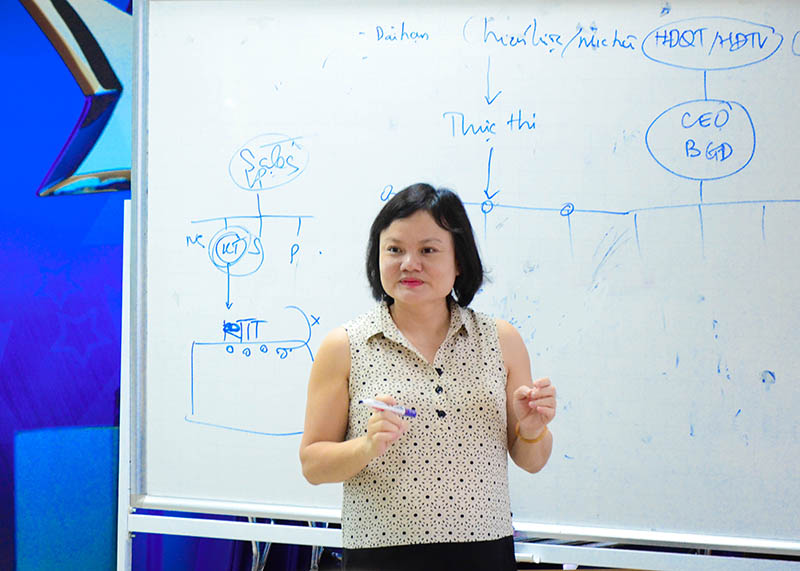 Cô Thái Thị Vân Anh (FCCA, CPA Vietnam) – Giám đốc kiểm toán Công ty TNHH Kiểm toán KTC SCS