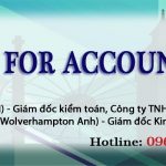 English for Accountants – Tiếng anh chuyên ngành kế toán tài chính và tầm quan trọng.