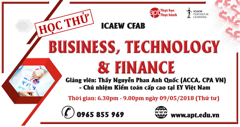 Học thử ICAEW CFAB - Business, Technology and Finance