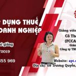 Thuế và cách áp dụng thuế trong doanh nghiệp - k04