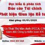 Đọc hiểu phân tích báo cáo tái chính và phát hiện gian lận trong kế toán
