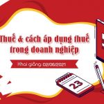thue va cach ap dung thue