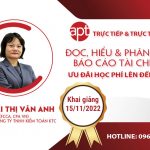 khóa học đọc hiểu phân tích báo cáo tài chính | Học viện APT
